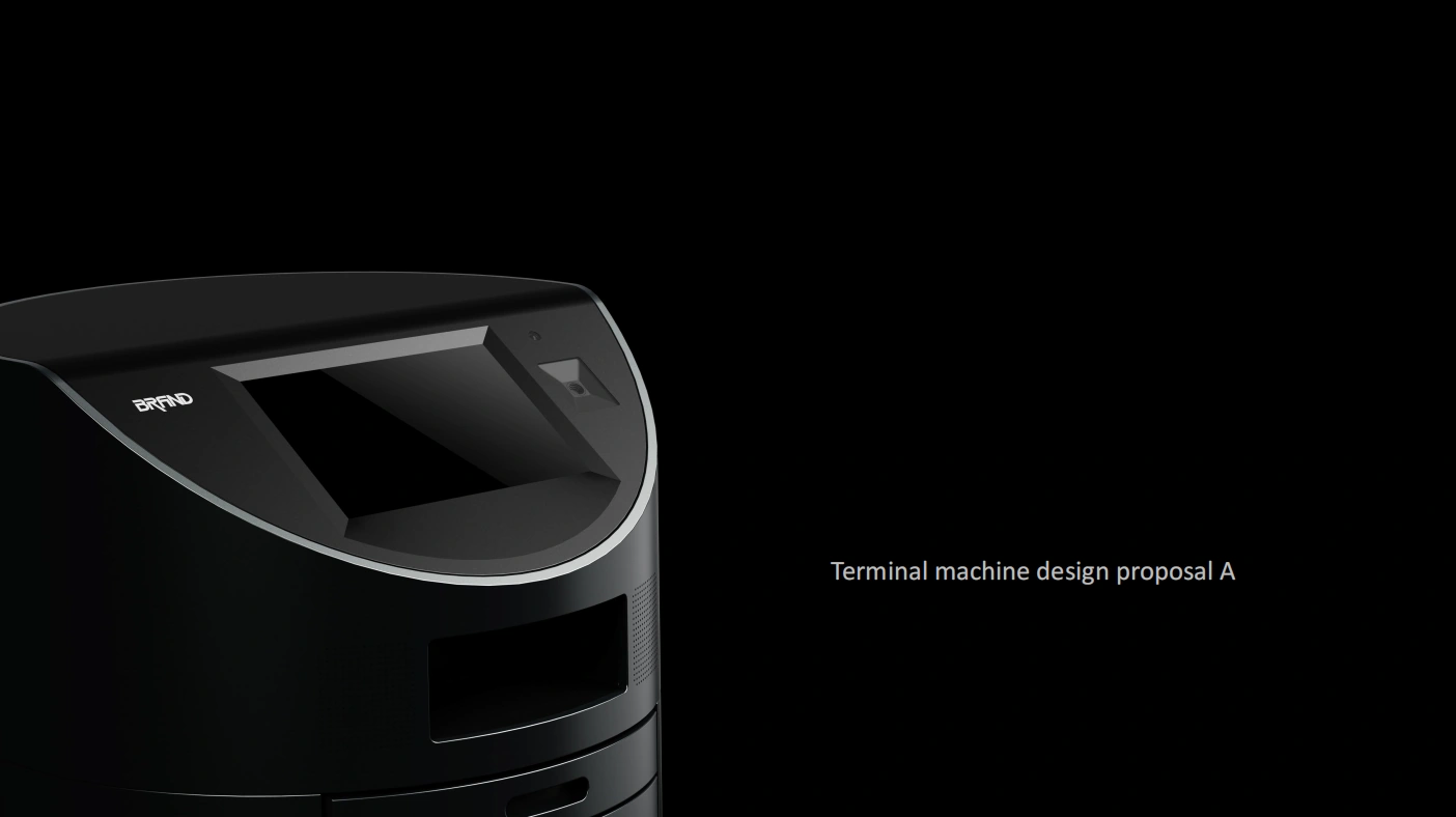 Financial Terminal Robot Design