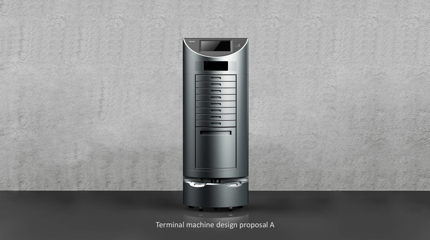Financial Terminal Robot Design visual 03