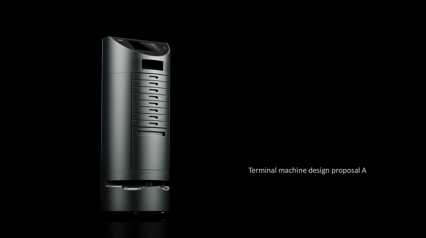 Financial Terminal Robot Design visual 04