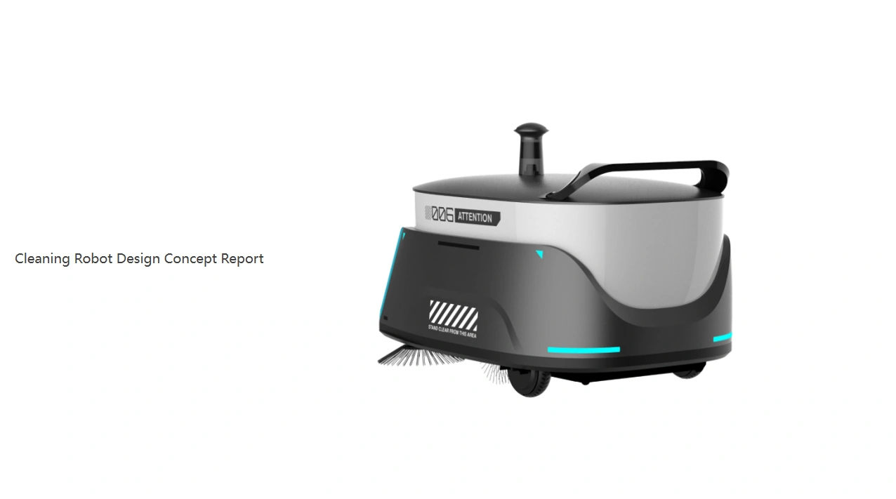 Cleaning Robot Design visual 02