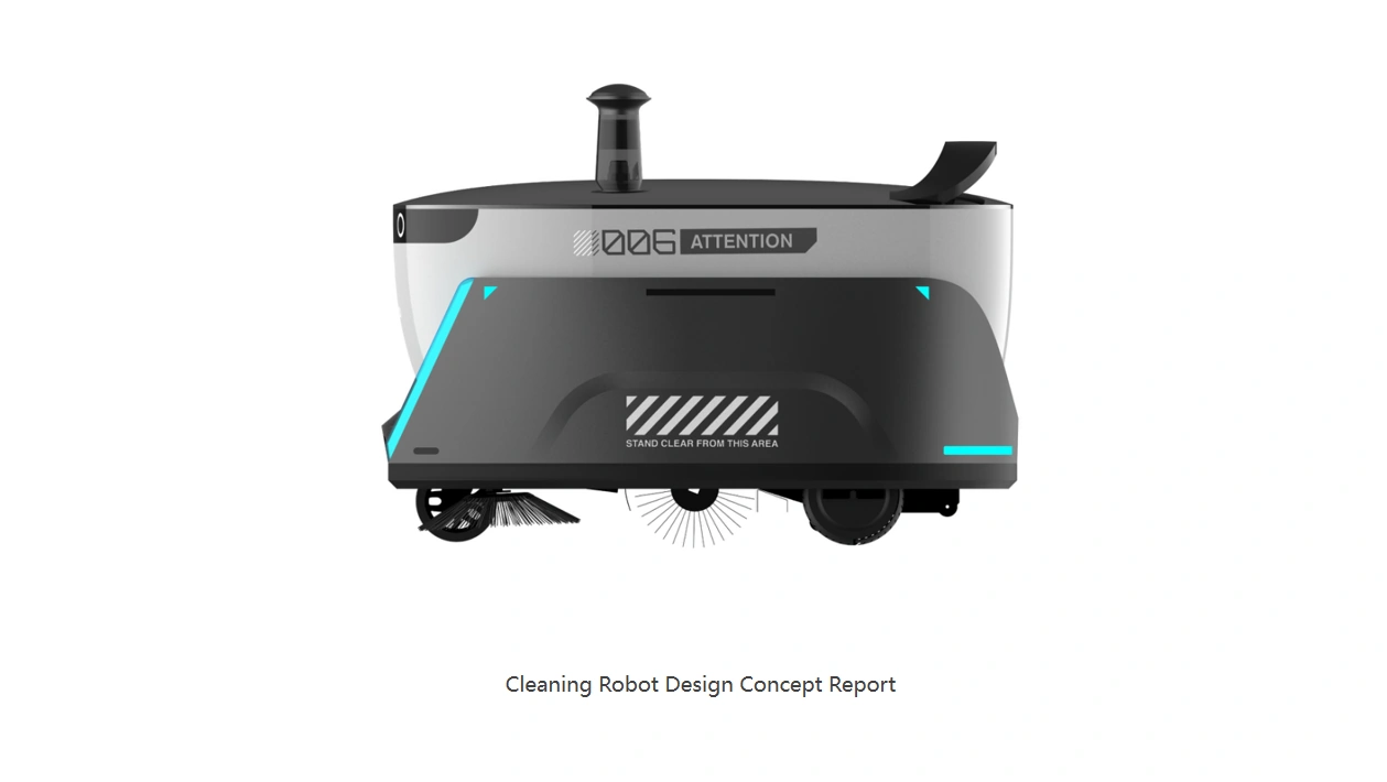 Cleaning Robot Design visual 03