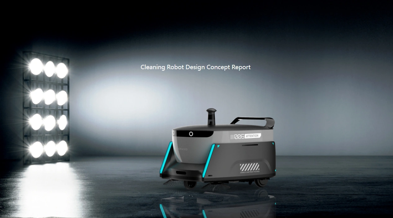 Cleaning Robot Design visual 04