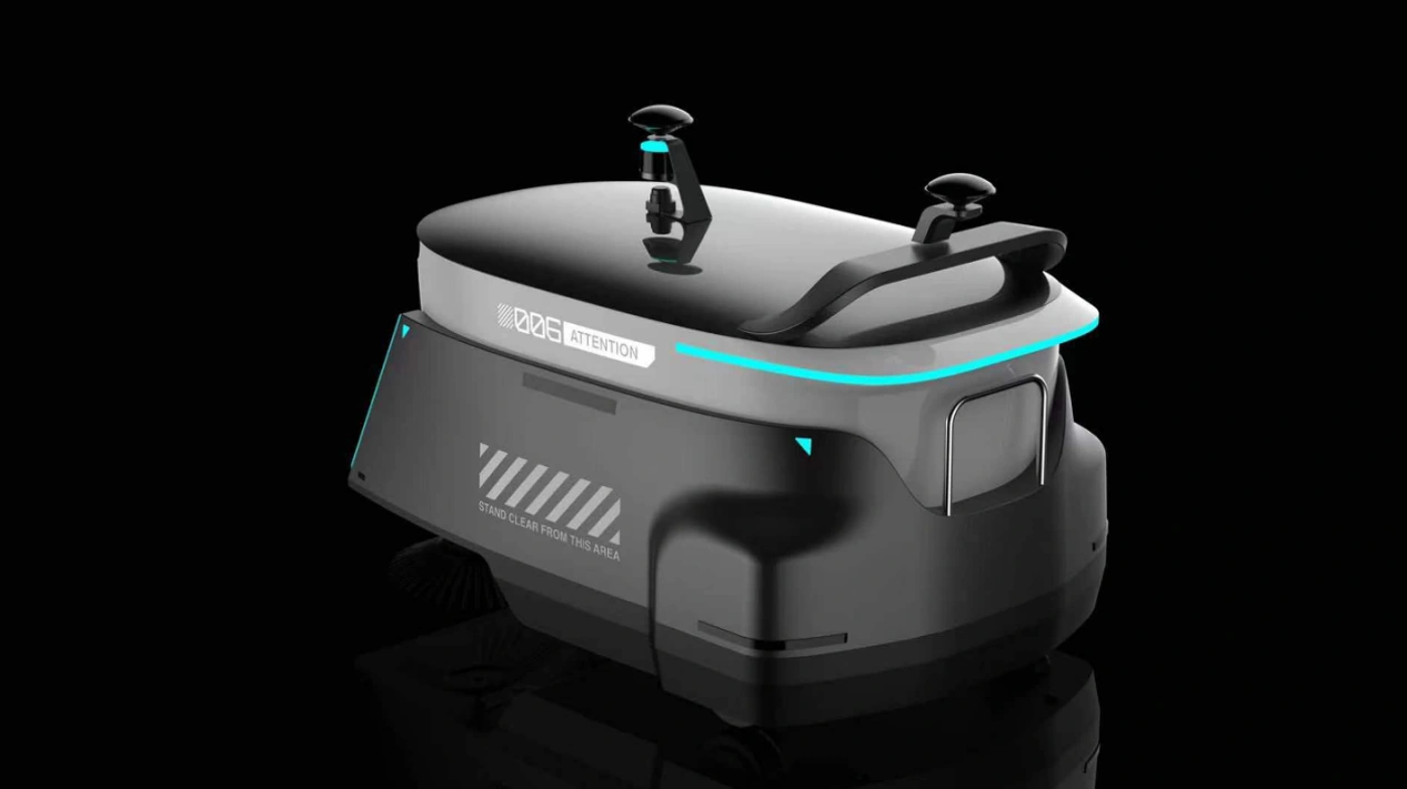 Cleaning Robot Design visual 06