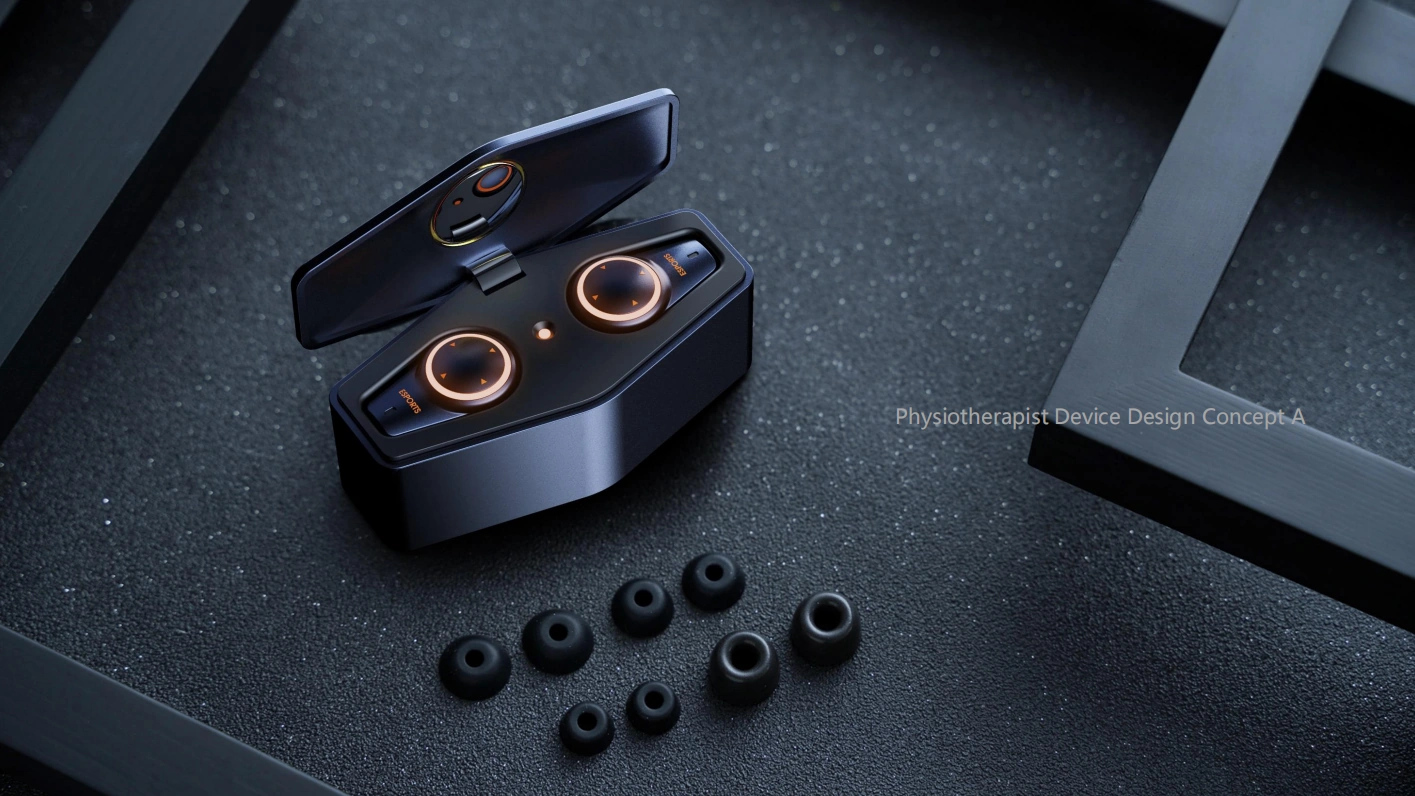 Gaming Bluetooth Headset Design visual 04