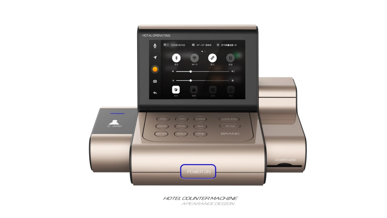 Hotel Check In Terminal Design visual 03