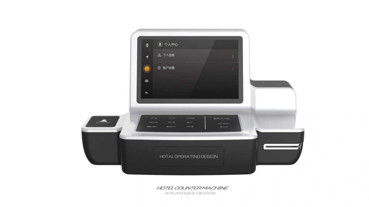 Hotel Check In Terminal Design visual 07